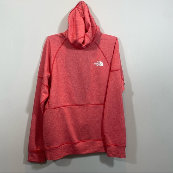 NEW North Face Men's Basin Pullover Hoodie Size M Fiery Red Colour - Picture 6 of 9
